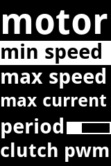 pypilot motor menu