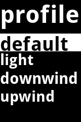 pypilot profiles menu