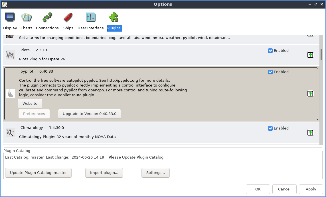pypilot plugin manager